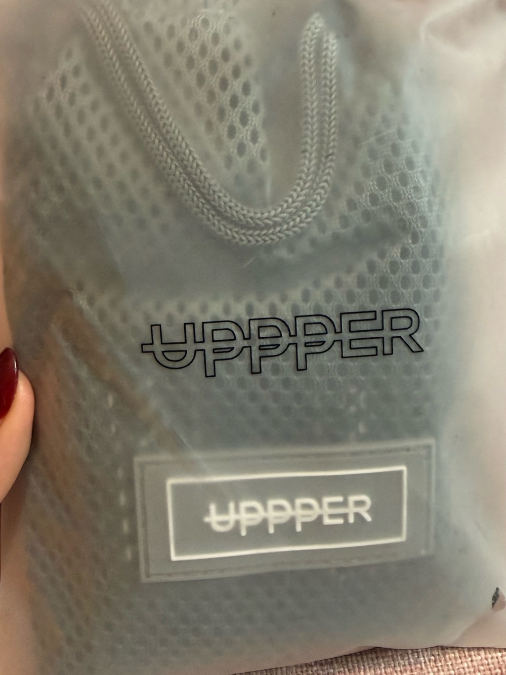UPPPER lifting straps in Mesh Drawstring Bag